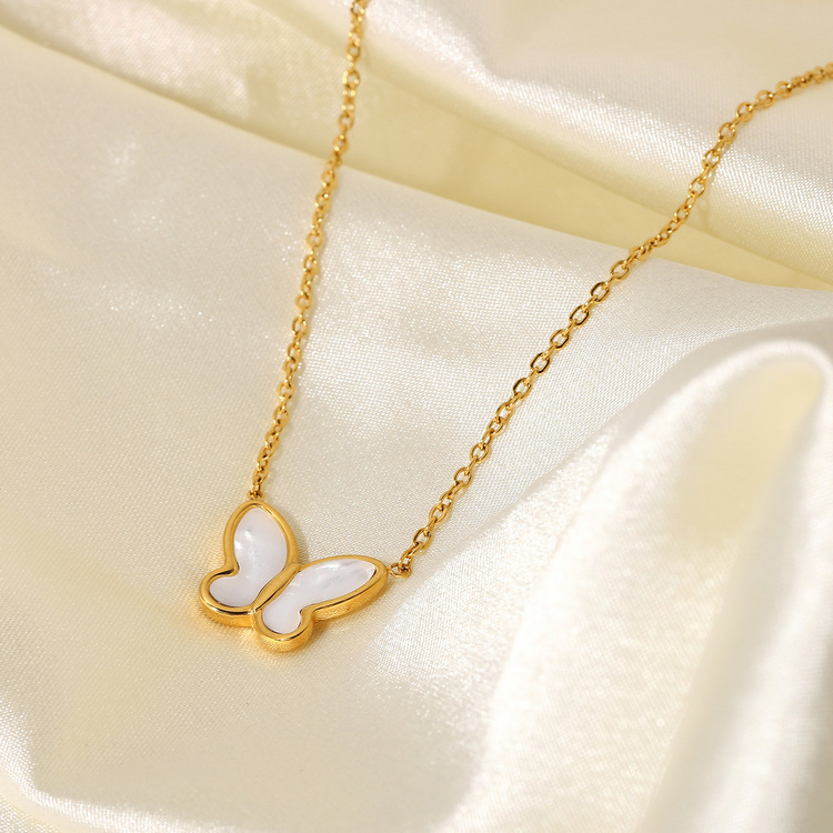 Butterfly Pendant Necklace
